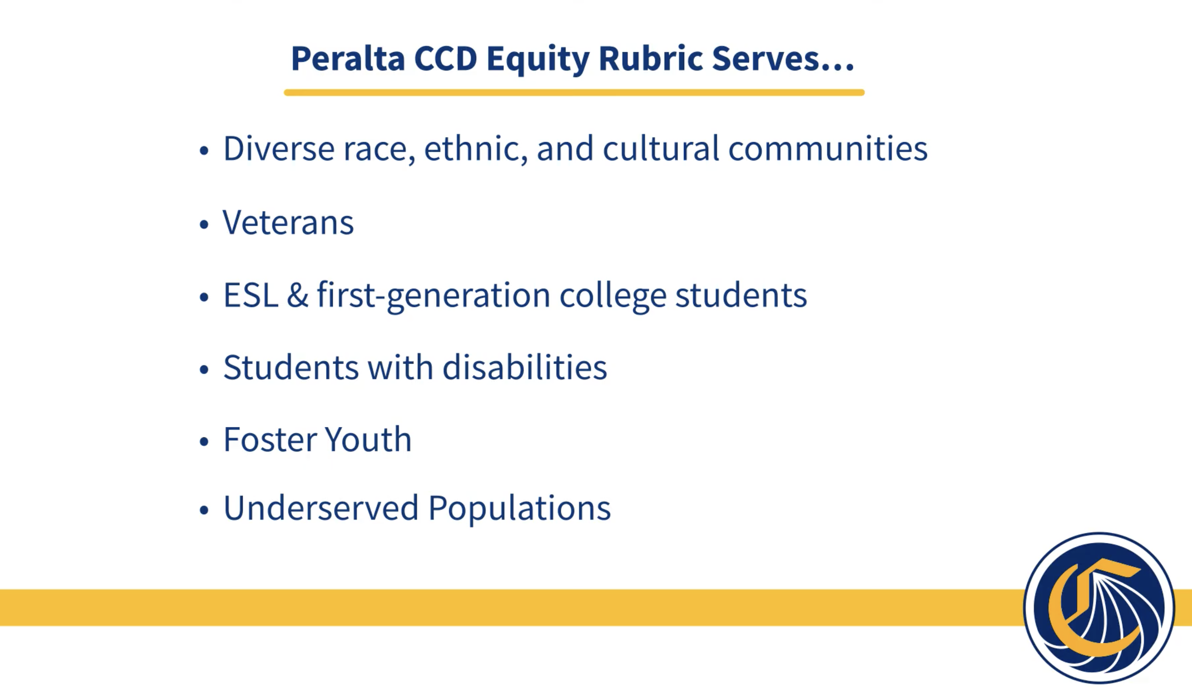 Peralta Colleges' First Online Equity Conference a Major Success